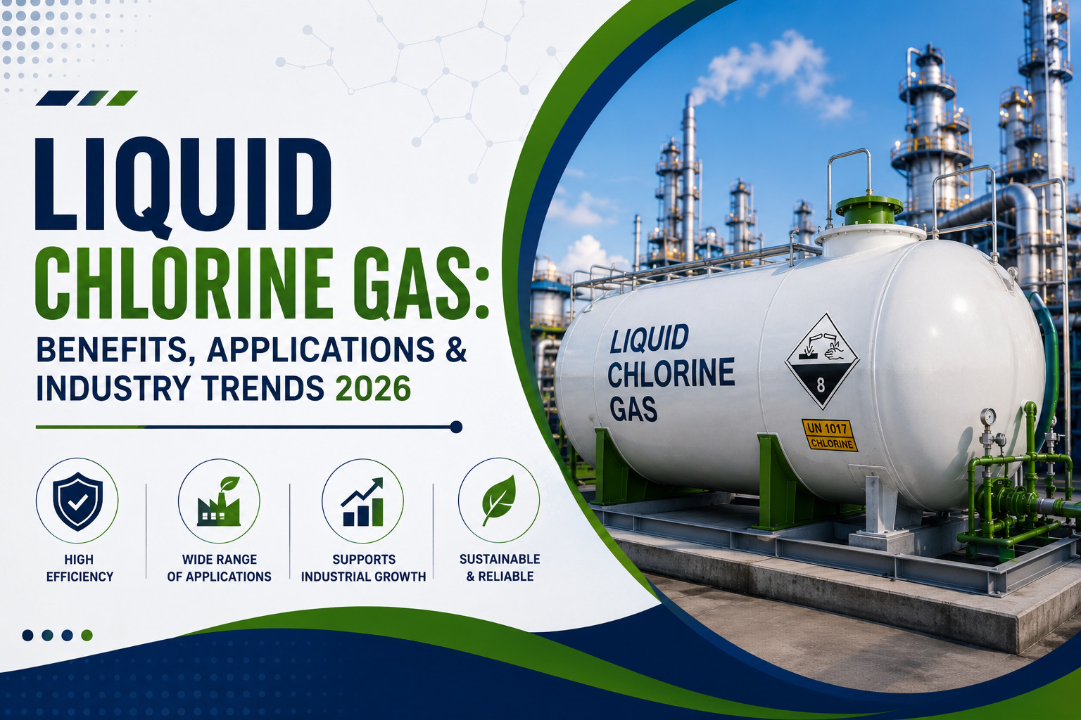Liquid Chlorine Gas: Benefits, Applications & Industry Trends 2026 