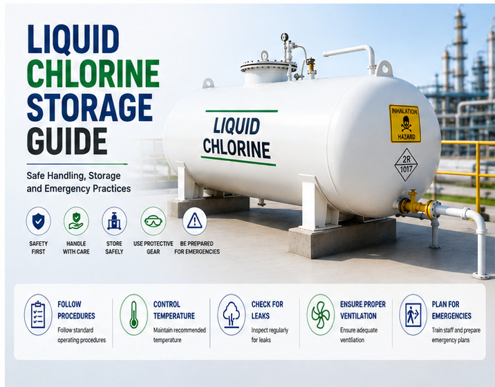 Liquid Chlorine Storage Guide Manufacturer in kolkata